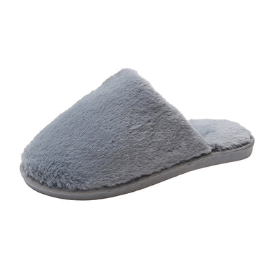 Home Cotton Slippers Thick Bottom Plush Home Indoor Warm Slippers